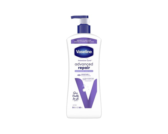 Vaseline Intensive Care Lotion Advanced Repair 48H Moisture, 600 ml - 600ml