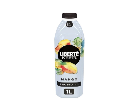 Liberté 1% Kefir, Drinkable Yogurt, Mango, 1 L - 1 L