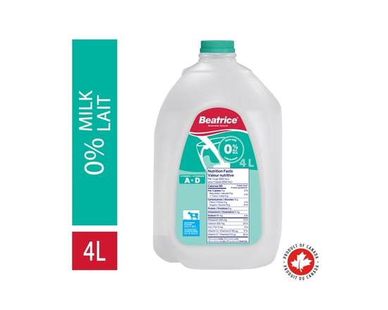 Beatrice Milk Jug Skim - 4L