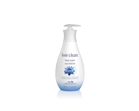 Live Clean Fresh Water Liquid Hand Soap