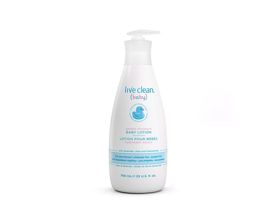 Live Clean Lotion pour Bébés Hydratation Douce - Grande