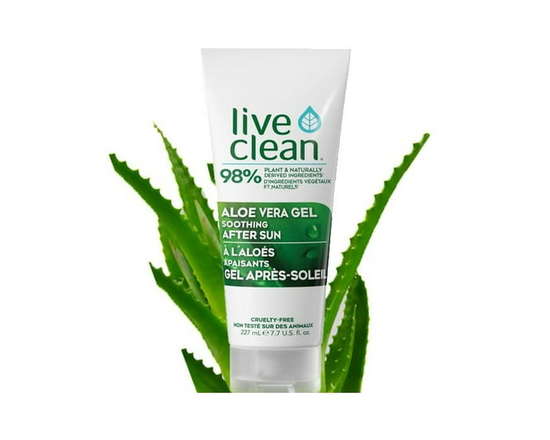 Live Clean After Sun Aloe Vera Gel - 227 mL