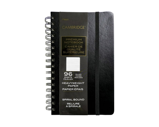 Cambridge Premium Spiral Notebook