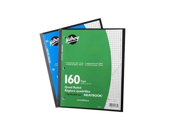 Hilroy® Neatbook Graph Ruling, Notebook