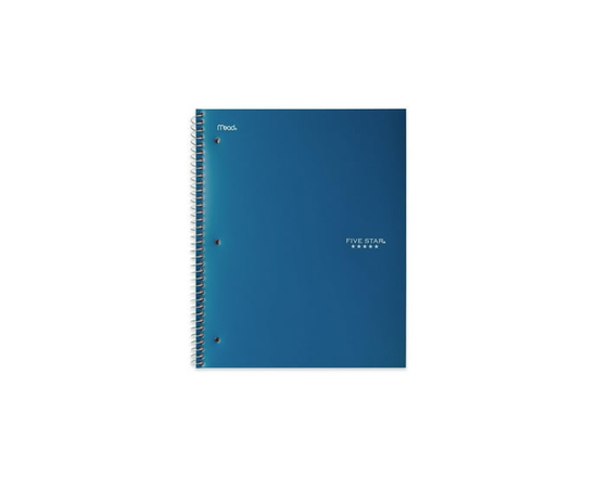 Cahier quadrillé Five Star® 1 sujet 200 pages