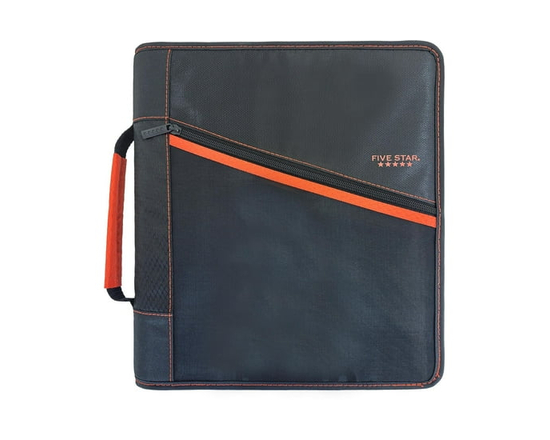 Five Star 2" Zipper Binder