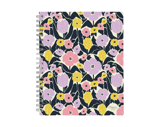 2026 Mead® Dutch Floral Large Weekly Planner - 8-1/2" x 11"