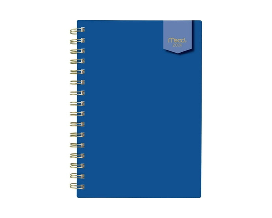2026 Mead® Galactic Blue Small Weekly Planner - 5-1/2" x 8-1/2"