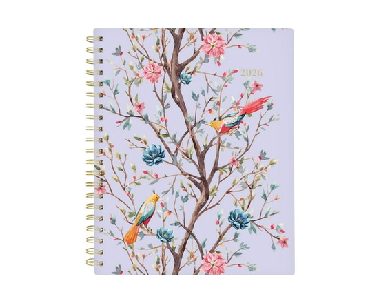Cambridge® Chinoiserie Magnolia Large Weekly Planner - 8-1/2" x 11"