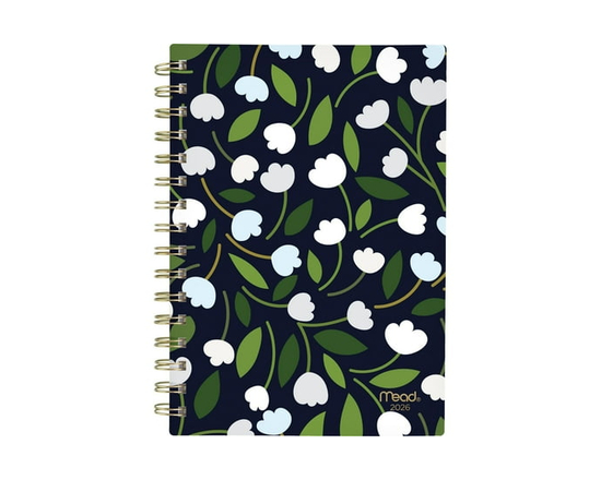2026 Mead® Lily Valley Small Weekly Planner - 5-1/2" x 8-1/2"