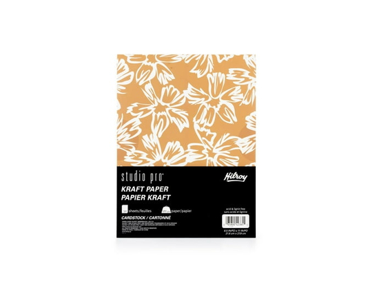 Hilroy® Studio Pro® Kraft Paper Cardstock 8.5x11 50ct