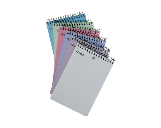 Carnet de notes en poly Mead, 4 x 6, 75ct
