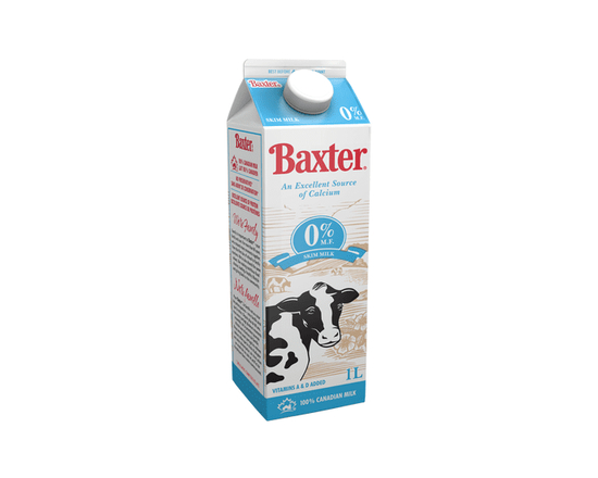 Baxter Skim Milk - 1 L