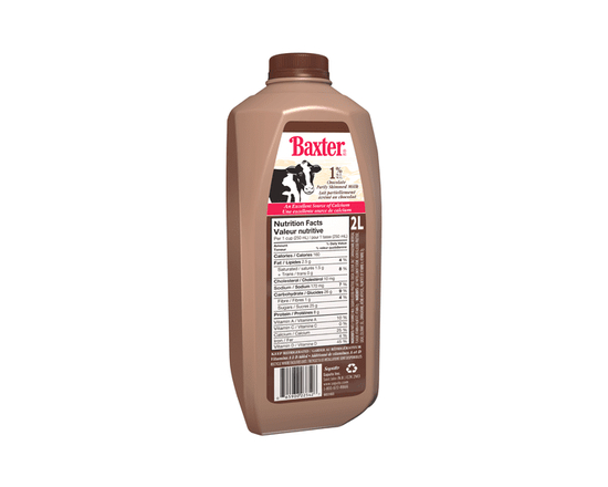 Baxter 1% Chocolate Milk - 2 L