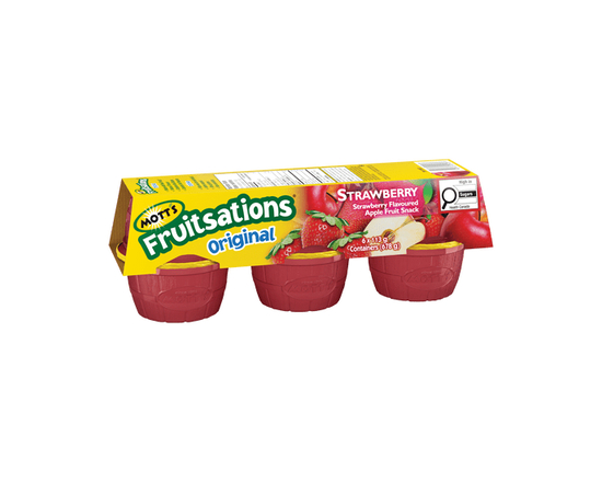 Mott's Fruitsations Mott’s Fruitsations Original Strawberry Apple Sauce - 678 g