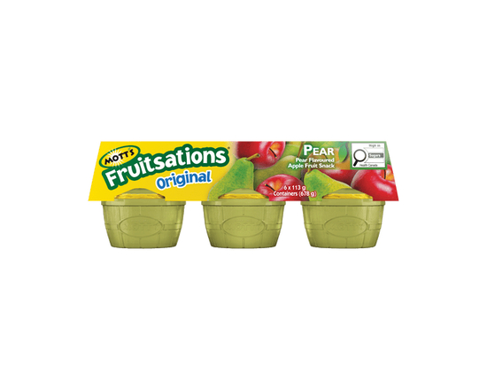 Mott’s Fruitsations Original Pear Apple Sauce - 113 g