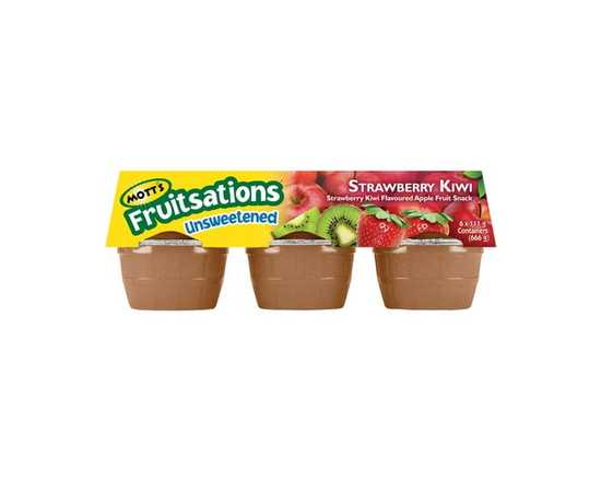 Mott’s Fruitsations Unsweetened Stawberry Kiwi Apple Sauce - 666 g