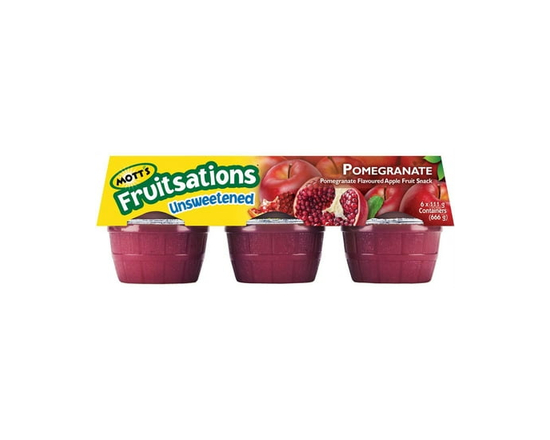 Mott's Fruitsations Unsweetened Apple Pomegranate Fruit Snack - 666 g