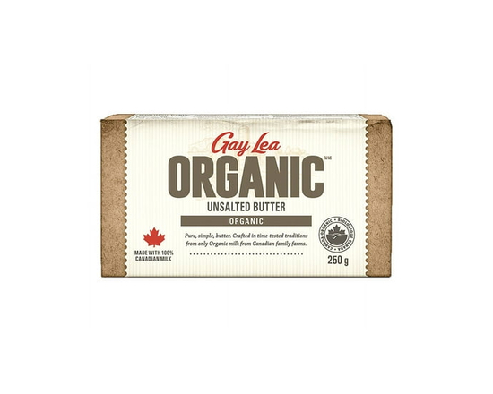 Gay Lea Organique Beurre Non Sale 250g - 250g