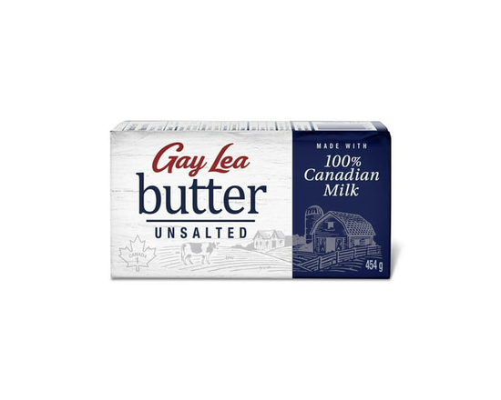 Gay Lea Unsalted Butter - 454 g