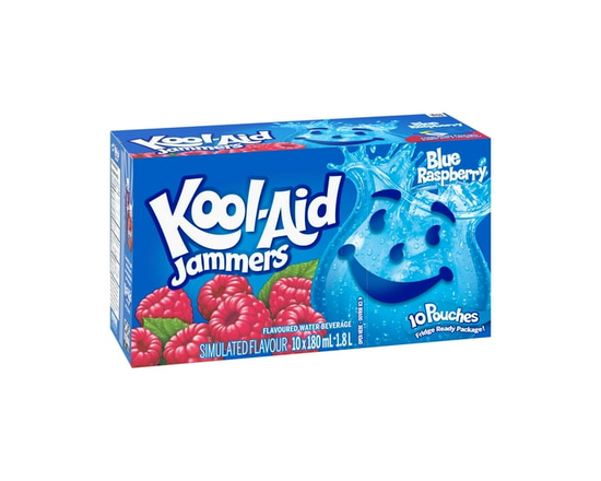 Kool-Aid Jammers, Blue Raspberry - 180 mL
