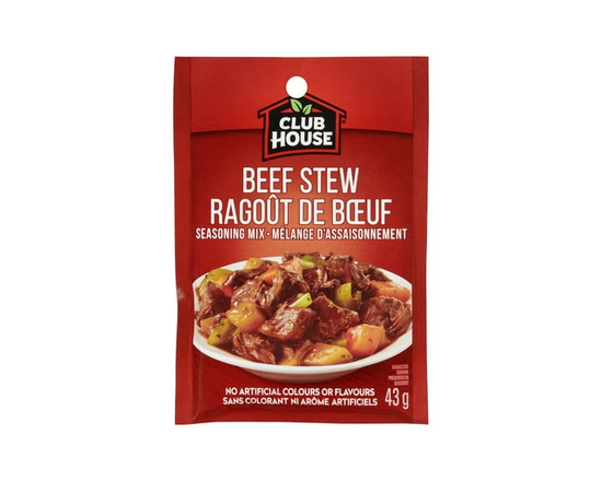 Club House, Dry Sauce/Seasoning/Marinade Mix, Beef Stew - 43 g