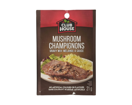 Club House Mushroom Gravy Mix - 21 g