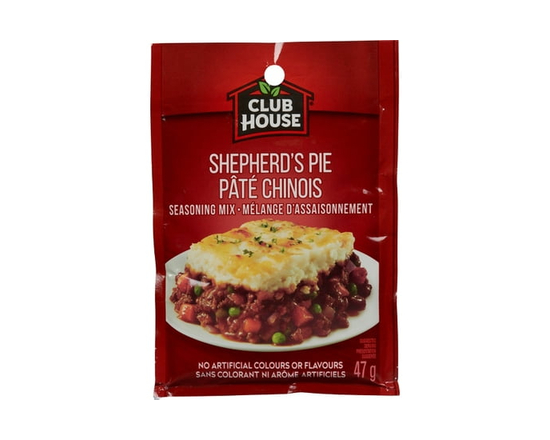 Club House, Dry Sauce/Seasoning/Marinade Mix, Shepherd's Pie - 47g