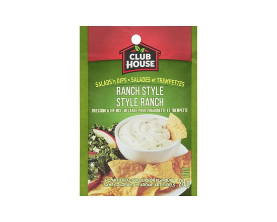 Club House Ranch Style Dressing and Dip Mix - 28g