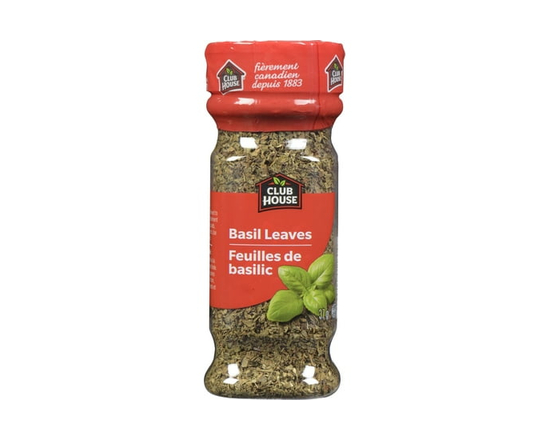 Club House, Herbs & Spices, Basil Leaves, 21g - 21g