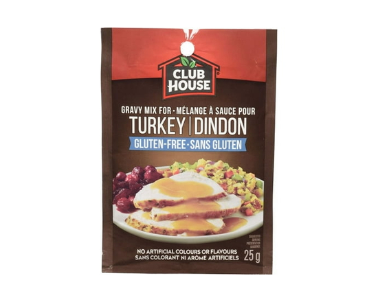 Club House Turkey, Gluten-Free Gravy Mix - 25 g