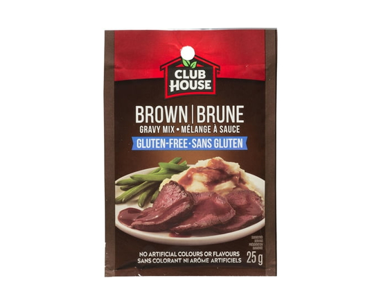 Club House Brown, Gluten-Free Gravy Mix - 25 g
