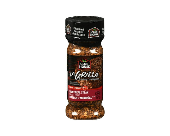 Club House La Grille Montreal Steak Spice Seasoning - 157 g
