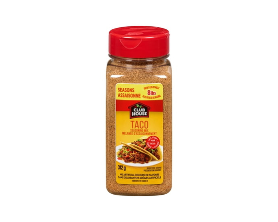Club House, Taco Seasoning Mix - 312g