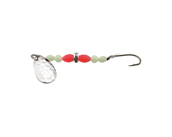 Gibbs G-0175S-4GLB Wedding Band In-Line Spinner, Sz 4 Hook, Glo Bead - 4 (Child)