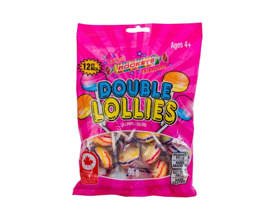 Double Lollies Bag - 12 Ct - 96g