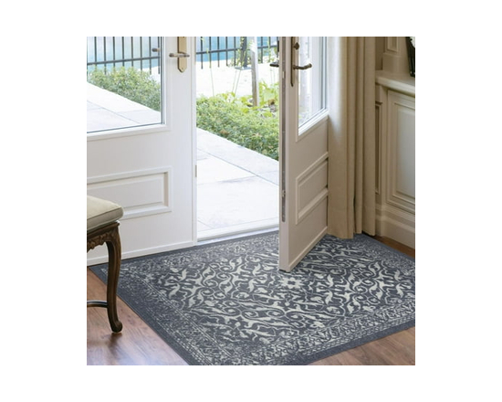3'x4' Bethley Denim Printed Floor Mat - 3' x 4'