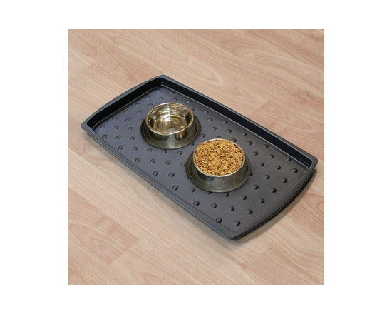 Mainstays 15-inch x 29-inch Black Rectangular Windsor Boot Tray - 1 ft 3 x 2 ft 0