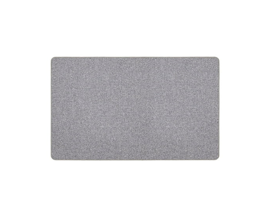 18-inch x 30-inch Wicklow Grey Woven Mat - 18x30