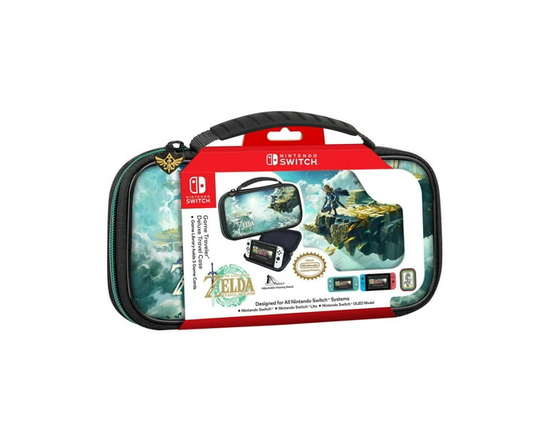 Game Traveller Deluxe Traveller Case: Zelda Tears of the Kingdom (Nintendo Switch™ • Nintendo Switch™ Lite • Nintendo Switch™ OLED Model)