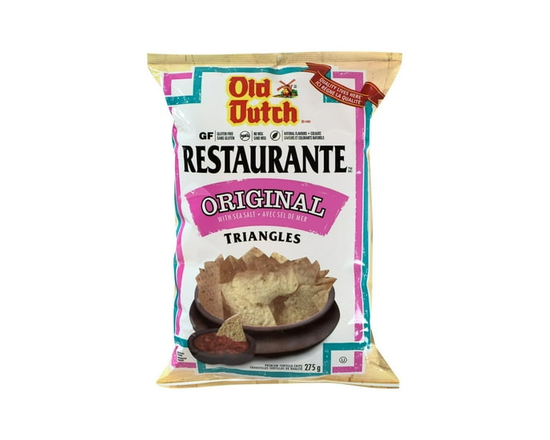 Old Dutch Restaurante Original Tortilla Corn Chips - 275 g