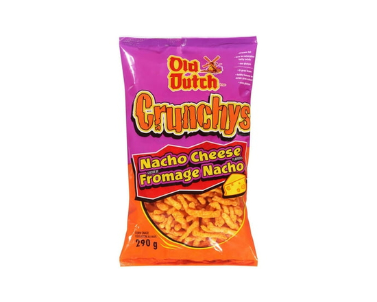 Old Dutch Crunchys Nacho Cheese Corn Snacks - 290 g