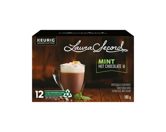 Keurig® Laura Secord® Mint Hot Chocolate Mix K-Cup® PODS 12 Pods - 12ct