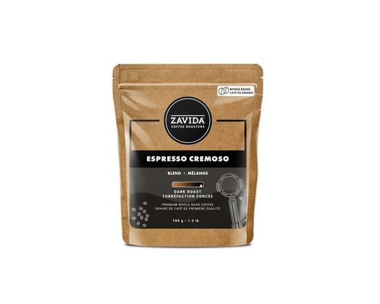 Zavida Coffee Hazelnut Vanilla Flavoured Medium Roast Whole Bean Coffee 700g - S