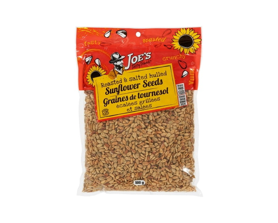 Roasted & Salted Hulled Sunflower Seeds - 500 g