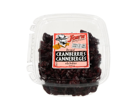 Joe's Tasty Travels Joe’s Tasty Travels Dried Cranberries - 275 g