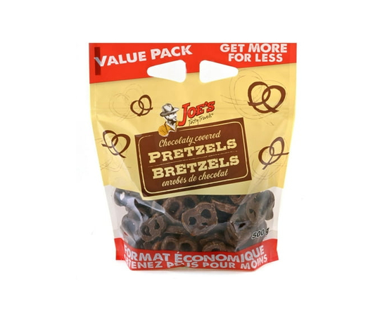 Chocolatey Covered Pretzels Value Pack - 500g