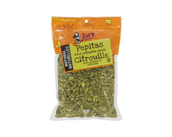 Joe's Tasty Travels Natural Pepitas (Pumpkin Seeds) - 300g - 300g