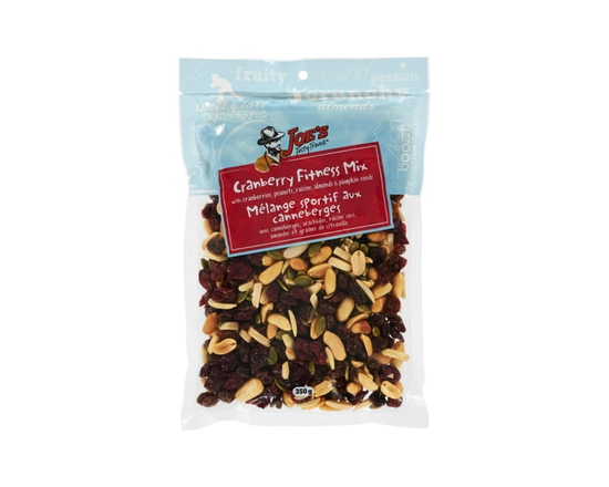 Joe's Tasty Travels Cranberry Fitness Mix - 350 g
