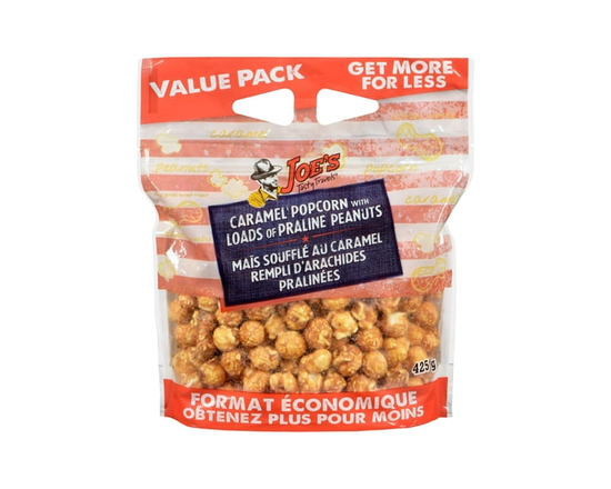 Joe's Tasty Travels Value Pack Caramel Corn - 425 g
